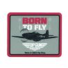 Patch Ecusson Thermocollant Top Gun Maverick Born to fly 5,50 x 7 cm