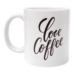 Mug Love Coffee Idée Cadeau Elégant et raffiné Amateur de café