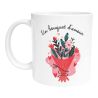 Mug Fête des mères Bouquet d'amour en Fleurs Cadeau maman Anniversaire