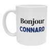 Mug Bonjour Connard Bleu idée Cadeau Anniversaire Humour entre pote Assumé
