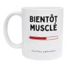 Mug Bientôt Musclé décalé fun idée Cadeau Anniversaire Humour ironie
