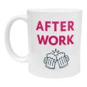 Mug After Work idée Cadeau Bureau Humour Ambiance détente