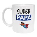Mug Fête des pères Super Papa idée Cadeau papa Super-Héros Spécial Paps