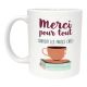 Mug Fête des mères Ecureuil Amour en stock Douceur et Tendresse Cadeau maman