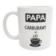 Mug “Papa carburant au café” avec Expresso Cadeau fun pour papa idée originale fête des pères ou amateur de café