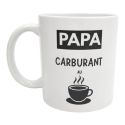 Mug “Papa carburant au café” avec Expresso Cadeau fun pour papa idée originale fête des pères ou amateur de café