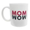 Mug MOM WOW effet miroir Tasse design et moderne cadeau original pour maman anniversaire fête des mères