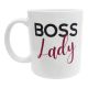 Mug Lady Boss message femme ambitieuse idée cadeau original pour amie collègue entrepreneuse ou femme modèle