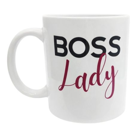 Mug Lady Boss message femme ambitieuse idée cadeau original pour amie collègue entrepreneuse ou femme modèle