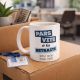 Mug Pars vite à la retraite Tasse humour pour départ à la retraite cadeau original pour collègues ou proches