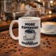 Mug “More Espresso Less Despresso” Pour femmes et hommes audacieux qui adorent café thé ou chocolat