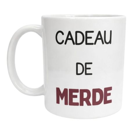 Mug Cadeau de Merde Tasse originale drôle pour anniversaires Noël Saint-Valentin fêtes mères pères amis collègues