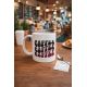 Mug Coffee Coffee Coffee Cadeau Fun et Coloré pour Accros au Café, Amis, Famille et Collègues Fans de Café