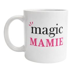 Mug Magic Mamie Cadeau Tendre et Original pour Mamie, Anniversaire, Noël, Fête des Grands-Mères et Moments Doux