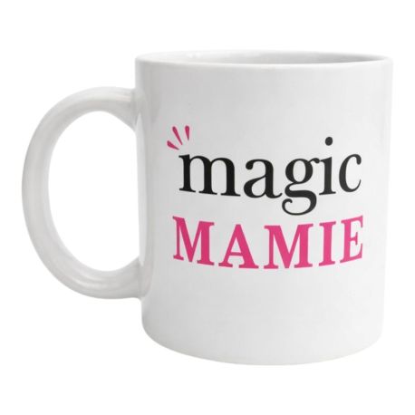 Mug Magic Mamie Cadeau Tendre et Original pour Mamie, Anniversaire, Noël, Fête des Grands-Mères et Moments Doux