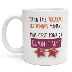 Mug Fête des mères Ecureuil Amour en stock Douceur et Tendresse Cadeau maman