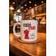 Mug Café Club Cadeau Amateurs de Café avec Cafetière Italienne pour Pause Café, Noël, Anniversaire, Lifestyle
