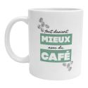 Mug Fête des mères Ecureuil Amour en stock Douceur et Tendresse Cadeau maman