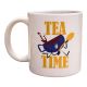 Mug Tea Time Tasse rigolote originale pour pause détente anniversaires Noël collègues amis famille fun humour