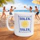 Mug Soleil Soleil optimisme idée cadeau original pour amis collègues ou famille amateur élé et bonne humeur