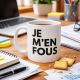 Mug Je m’en fous – Tasse originale humour décalé fun idée cadeau anniversaire Noël amis collègues