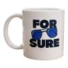 Mug For sure Tasse originale fun lunettes soleil style assurance idée cadeau anniversaire Noël amis collègues