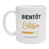 Mug Bientôt Célèbre Cadeau Fun et Motivant avec Barre de Chargement pour Amis, Collègues, Noël et Anniversaire