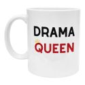 Mug Drama Queen Rouge Cadeau Fun et Tendance pour Amies, Collègues, Anniversaire, Noël et Fans d'Humour