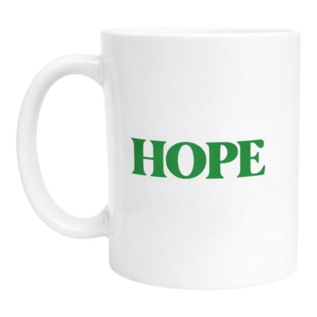 Mug Hope – Imprimé en France Tasse Sens émotion Café Thé Céramique, Idée Cadeau Originale Second degré Bureau Anniversaire Amis