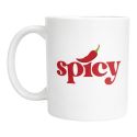Mug Spicy – Imprimé en France Tasse Flirt Café Thé Céramique, Idée Cadeau Originale Bureau Anniversaire Amis