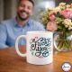 Mug Fuck You avec des fleurs Humour décalé fun idée Cadeau Anniversaire Blague bureau