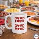 Mug Good Food Good Mood Tasse fun originale pour anniversaires Noël Saint-Valentin fêtes mères pères remerciements amis famille