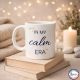 Mug In my calm era avec étoiles jaunes Tasse tendance et apaisante cadeau original bien-être détente et moments chill