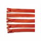 5 x Fermeture Eclair fine spirale polyester 30 cm Coloris Ecru