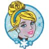 Patch Ecusson Thermocollant Cendrillon 5,50 x 7 cm