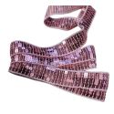Galon Paillettes Sequins 22 mm Vendu par 2 mètres Coloris Vieux rose ruban décoratif