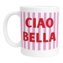 Mug Ciao Bella – Imprimé en France Tasse italienne chic été Café Thé Céramique Idée Cadeau Originale, Bureau Anniversaire Amis