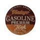 Patch Ecusson Thermocollant Gasoline 6,50 x 6,50 cm