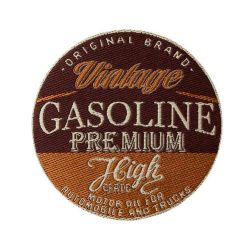 Patch Ecusson Thermocollant Gasoline 6,50 x 6,50 cm