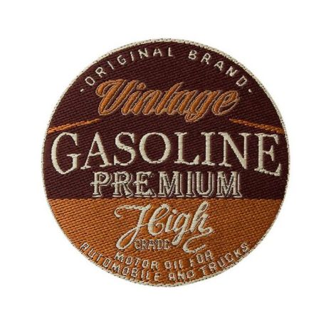 Patch Ecusson Thermocollant Gasoline 6,50 x 6,50 cm