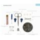 Trousse Kit de couture Voyage 12 x 12,50 x 3 cm
