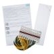 Kit Marque-pages à broder au point de croix compté Motif Citron 6 x 20 cm