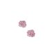 Lot de 2 - Patch Écusson Thermocollant Petite Rose Ajourée 3 x 3 cm Coloris Vieux rose Patch brodé