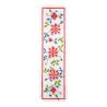 Kit Marque-pages à broder au point de croix compté Floral 6 x 20 cm