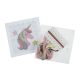 Kit Marque-pages à broder au point de croix compté Motif Citron 6 x 20 cm