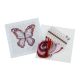 Kit Marque-pages à broder au point de croix compté Motif Citron 6 x 20 cm