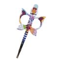 Ciseaux broderie Chouette Hibou 10 cm coloris Orange