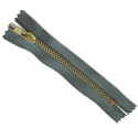 FERMETURE eclair 10 cm Coloris JEANS pour pantalon jeans maille métal 5 mm