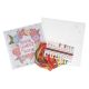 Kit à broder au point de croix compté Home Sweet Home 15 x 15 cm