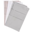 BAVOIR à BRODER Coloris BLANC Avec Poche Taille 6 mois / 1 an 